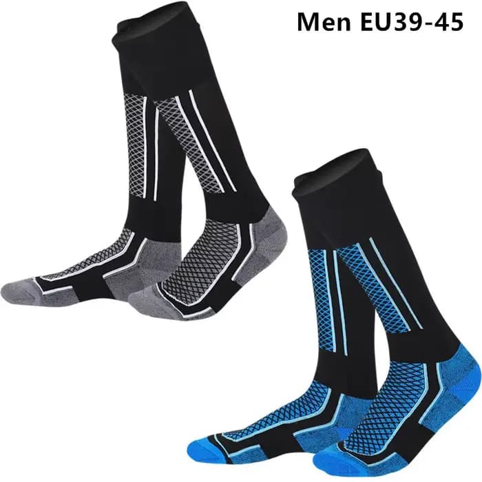 Chaussettes thermiques à haute élasticité pour hommes et femmes