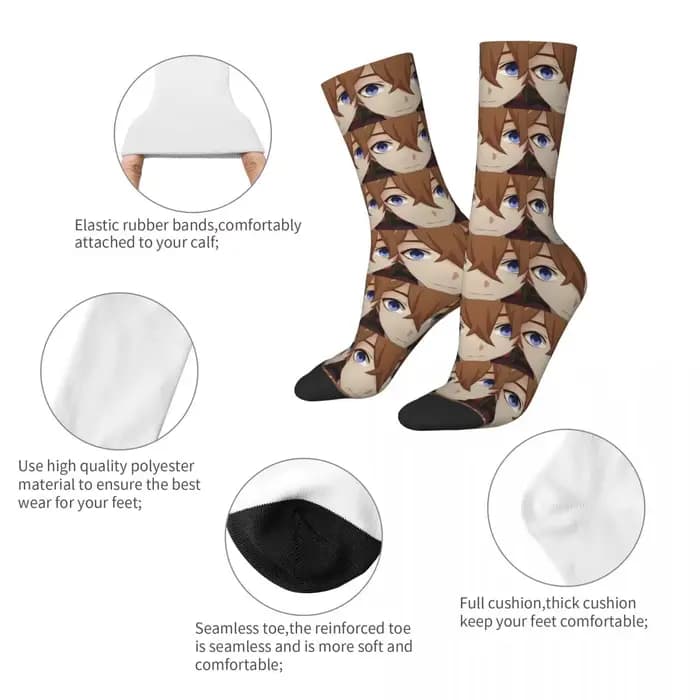 Chaussettes fantaisie pour hommes et femmes