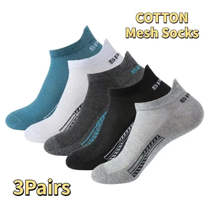 Chaussettes en coton biologique pour hommes