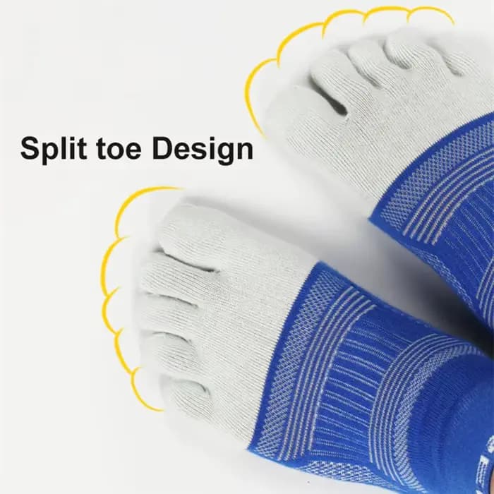 1 paire de chaussettes de sport à cinq orteils