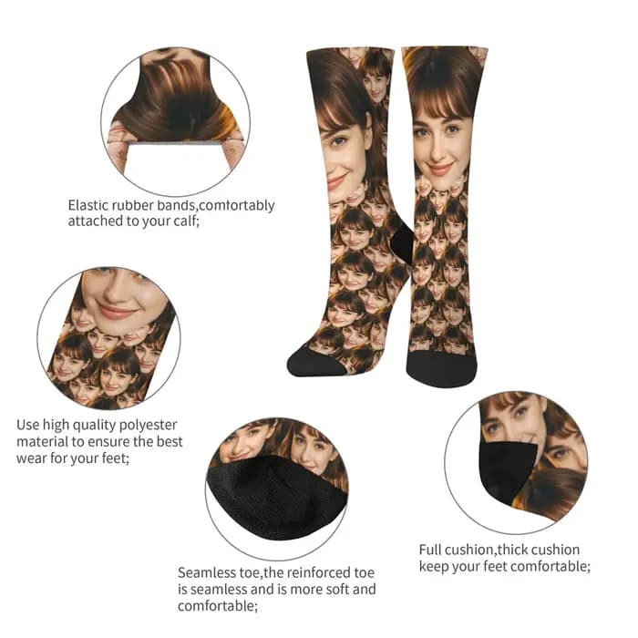Chaussettes personnalisées pour hommes