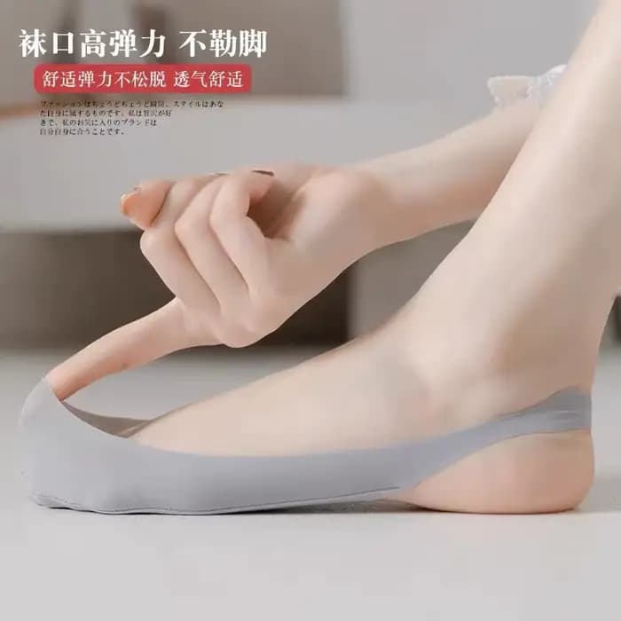 1 paire de chaussettes invisibles pour femmes