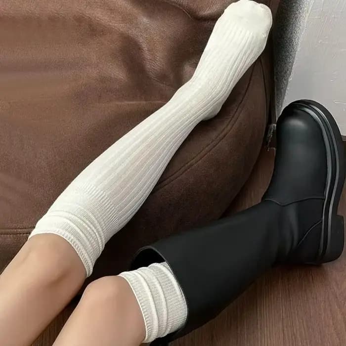 Nouvelles chaussettes en laine pour femme