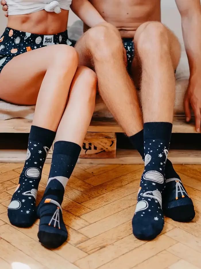 Chaussettes mi-hauteur pour hommes