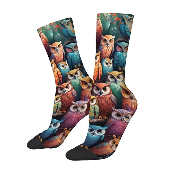 Chaussettes rétro Harajuku pour hommes