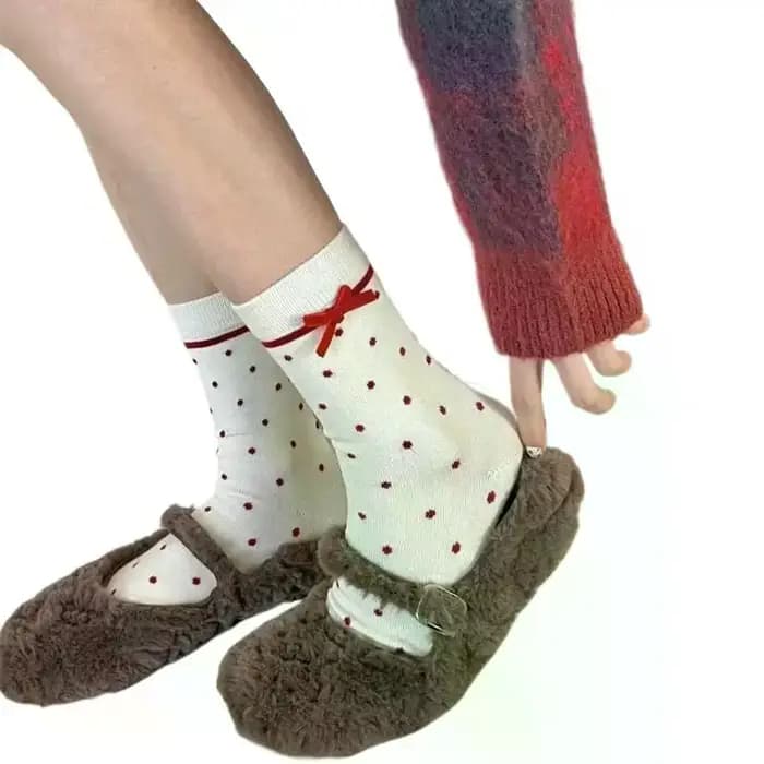 5 paires de chaussettes de noël pour femmes