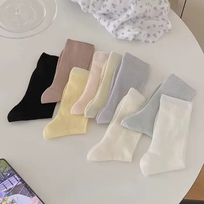 Chaussettes d'été en soie pour femmes