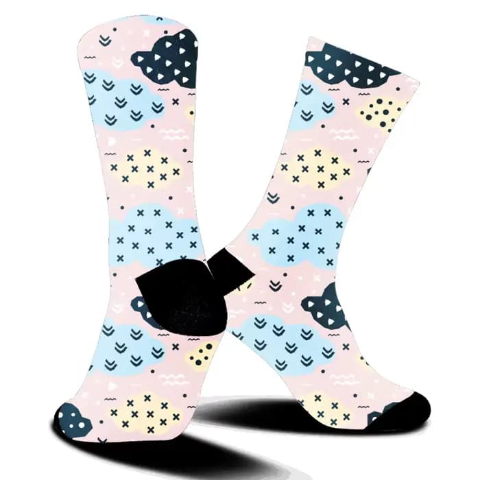 Chaussettes de cyclisme hautement élastiques et respirantes, nouvelle protection des chevilles antidérapante et absorbant la sueur, style sportif professionnel