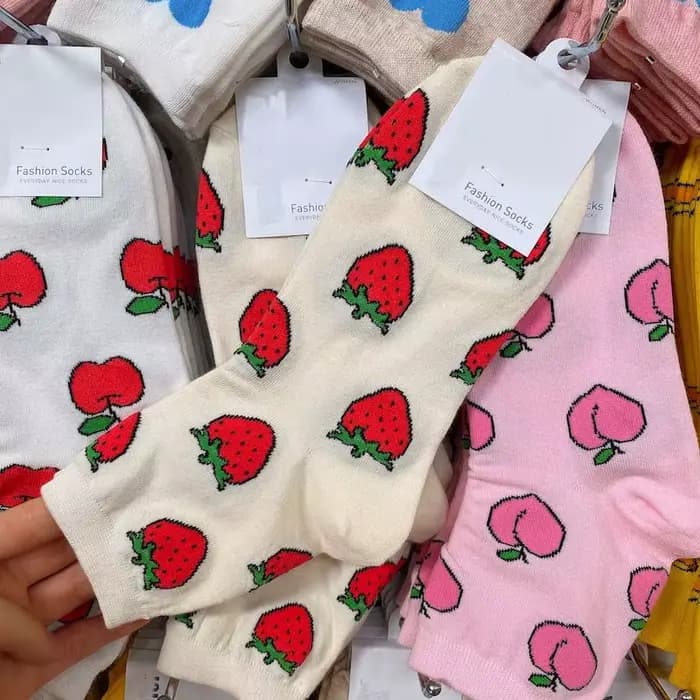 Chaussettes créatives drôles en coton pour femmes