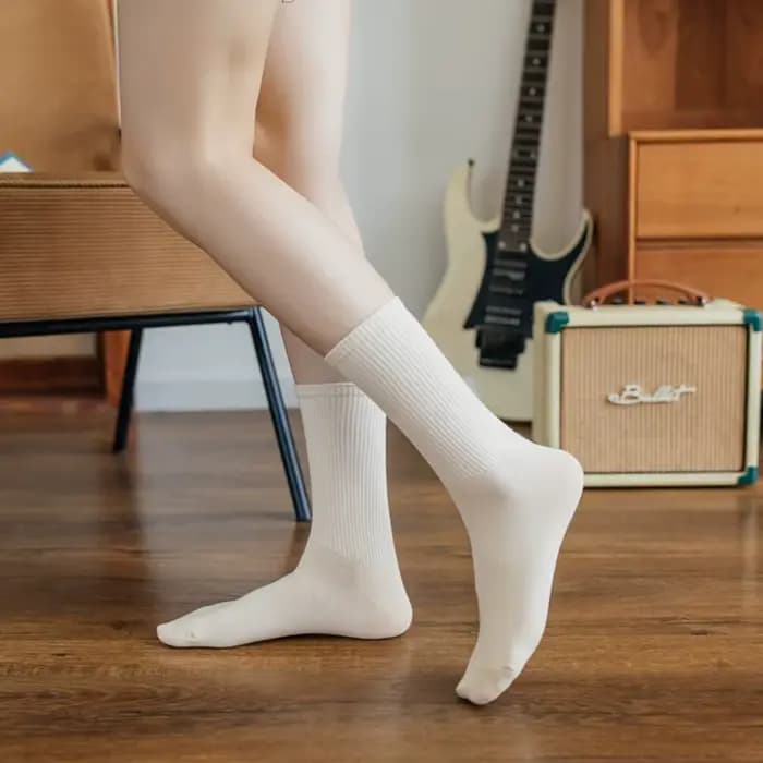 Chaussettes en coton pour femme