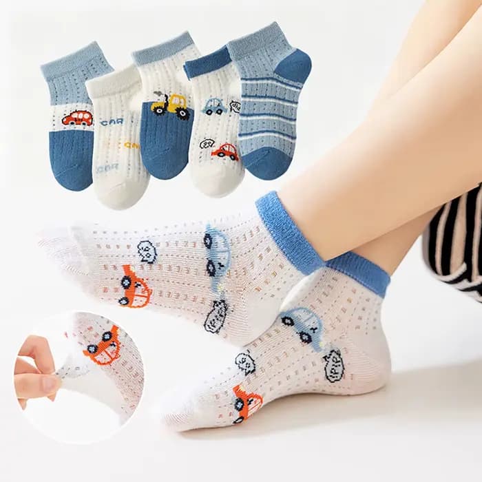 5 paires de chaussettes pour enfants