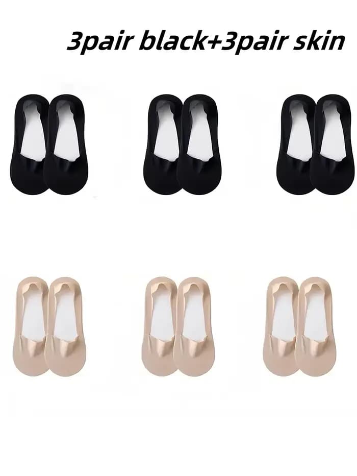 6 paires de chaussettes pour femmes