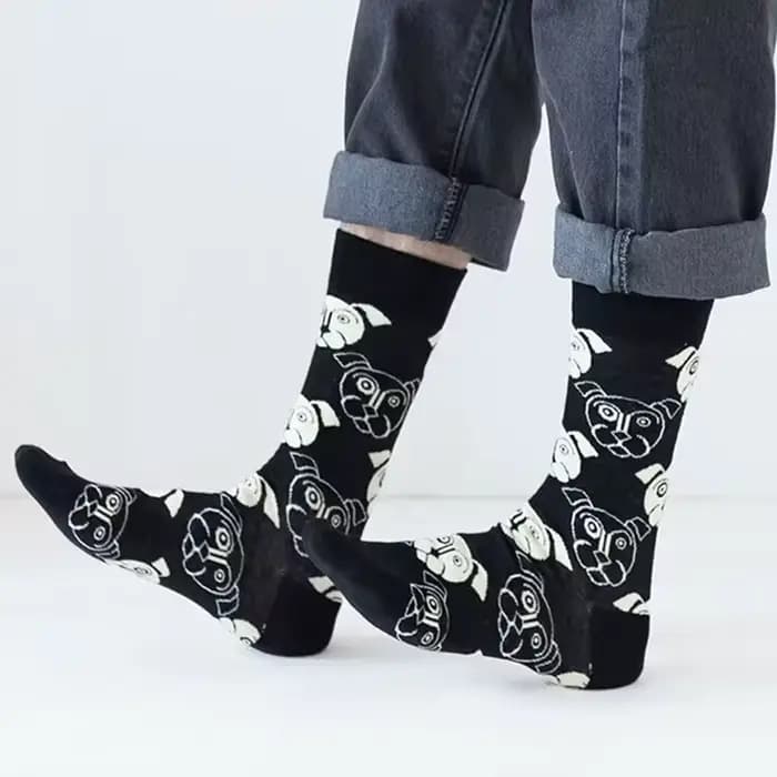 Mode femmes chaussettes dessin animé