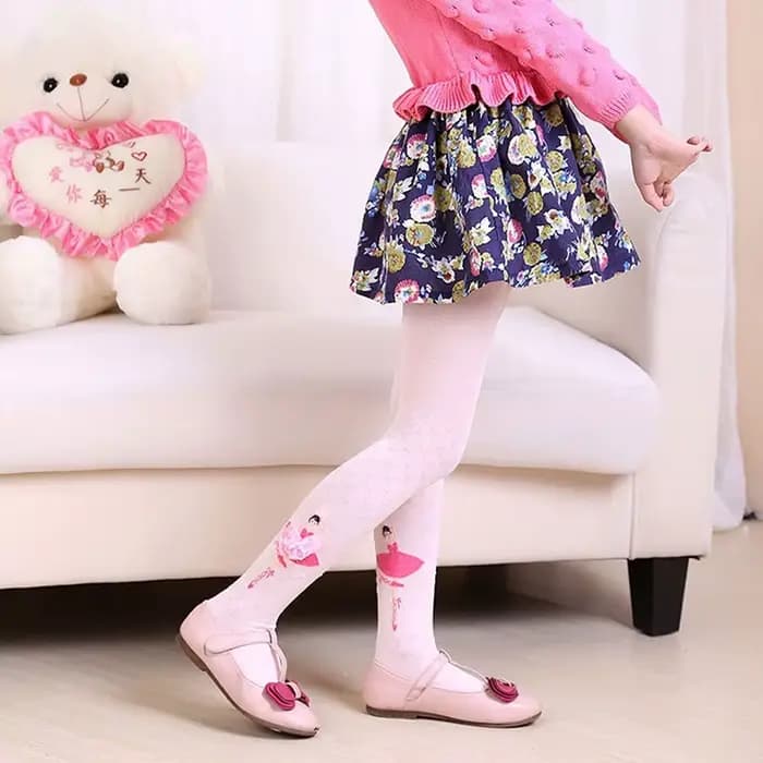 Collants élastiques pour filles