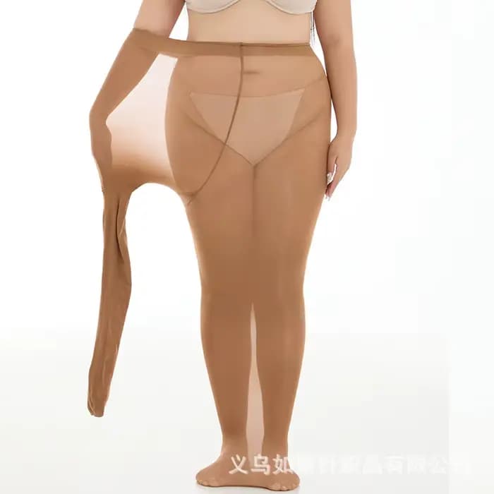 Collants 40D grande taille pour femmes