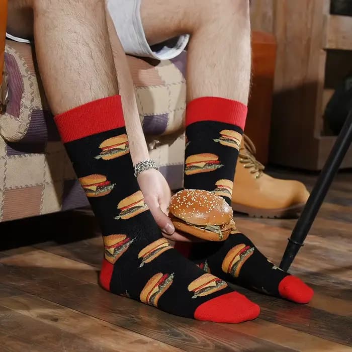 Chaussettes mi-hautes Hip Hop pour hommes