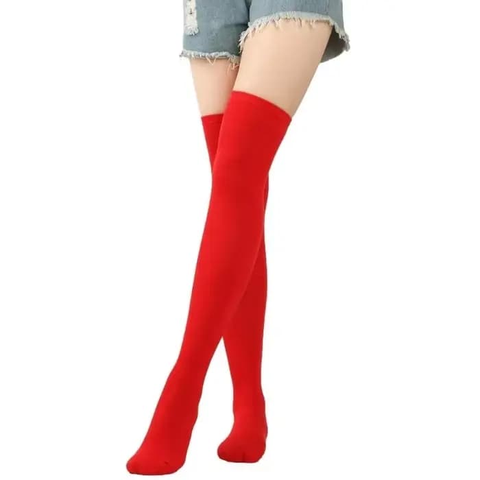 Chaussettes hautes pour femmes et filles
