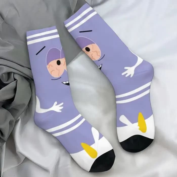 Souths Parks chaussettes dessin animé Harajuku bas hommes confortables