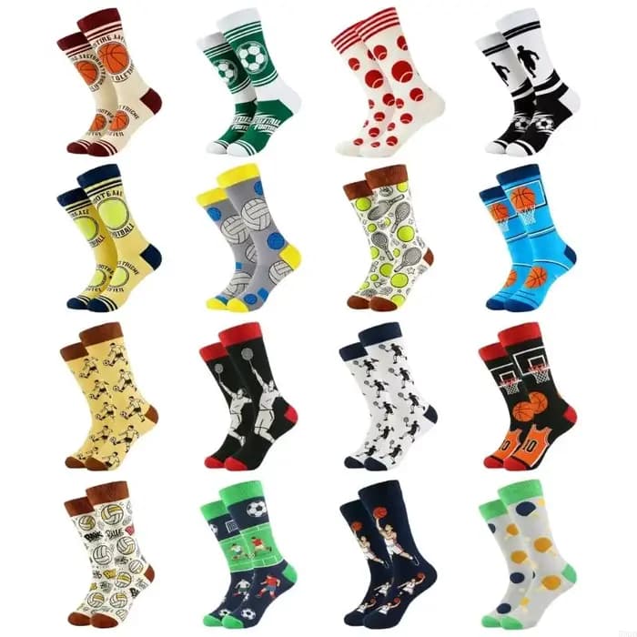 5 paires chaussettes Football pratiques respirantes
