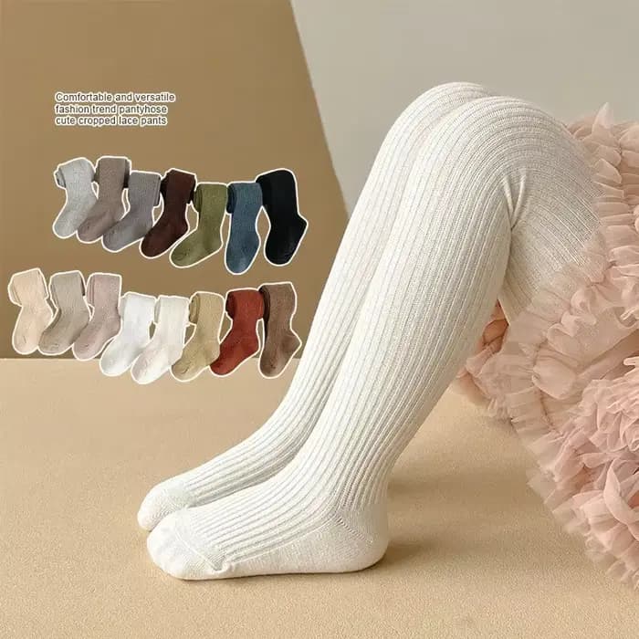 Collants en coton pour filles de 1 à 8 ans