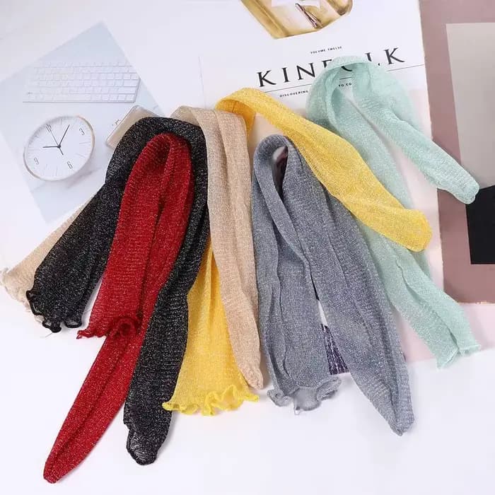 Chaussettes respirantes à paillettes brillantes élastiques pour femmes