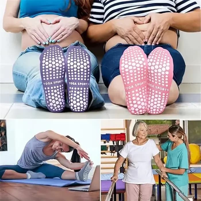 Chaussettes antidérapantes pour femmes