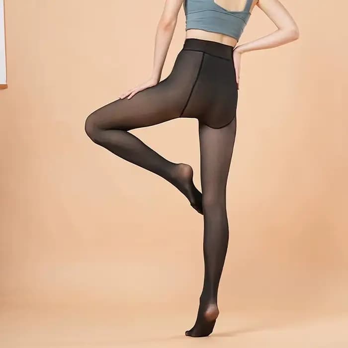 Collants thermiques épais bas femmes