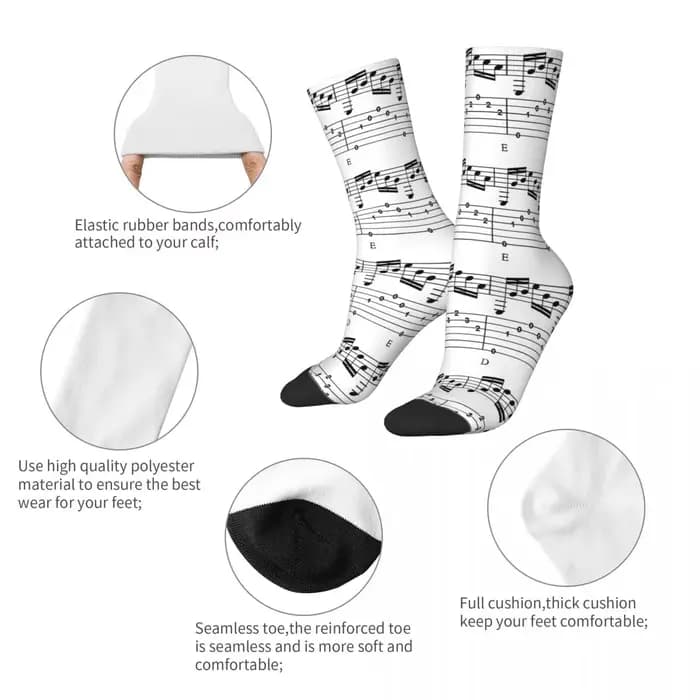 Chaussettes drôles et joyeuses pour hommes