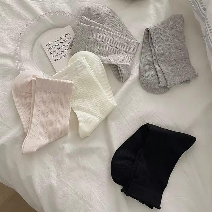 Chaussettes en maille pour femmes