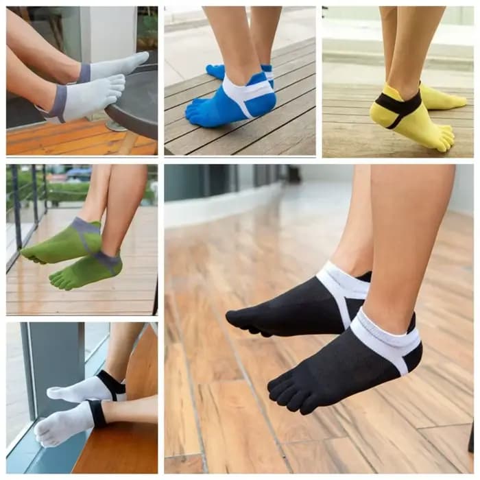 1 paire de chaussettes à cinq doigts EU38-44