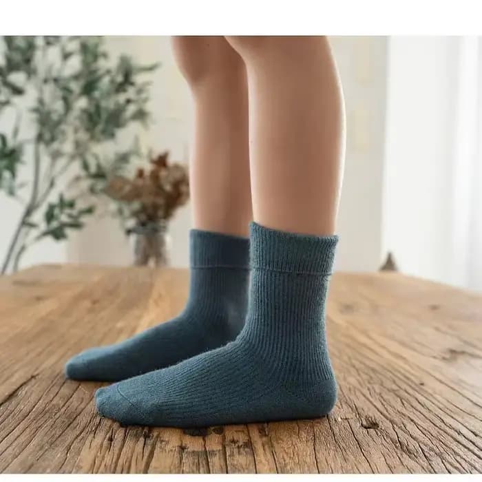 Chaussette chaude en laine pour enfants