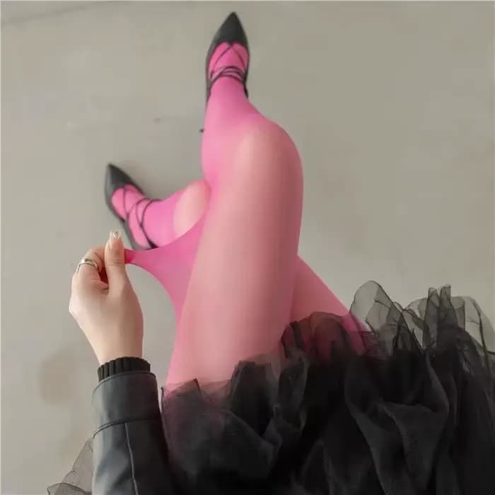 Bas transparents Sexy pour femmes
