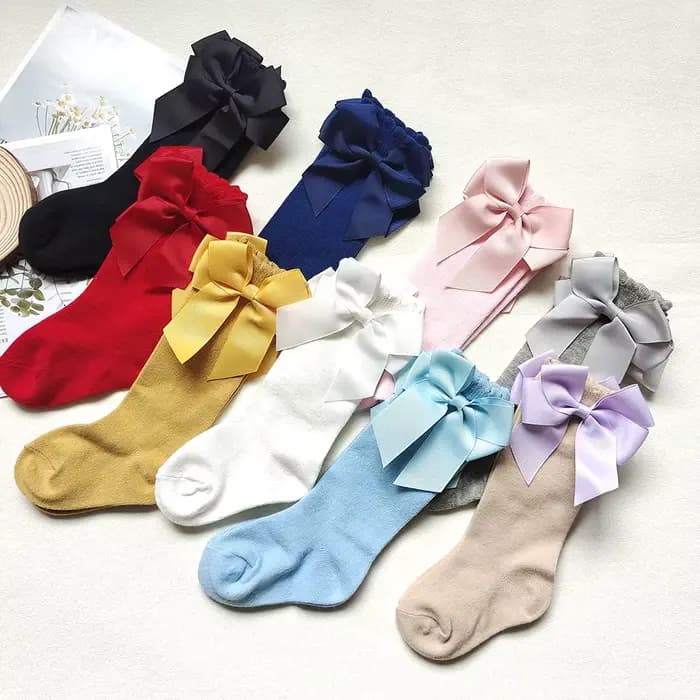 Chaussettes en coton pour filles