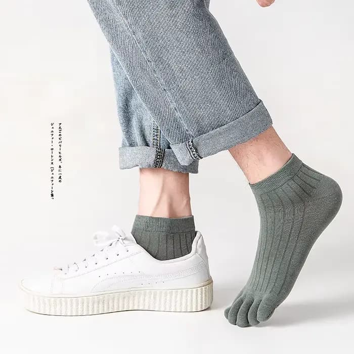 5 paires de chaussettes basses pour hommes