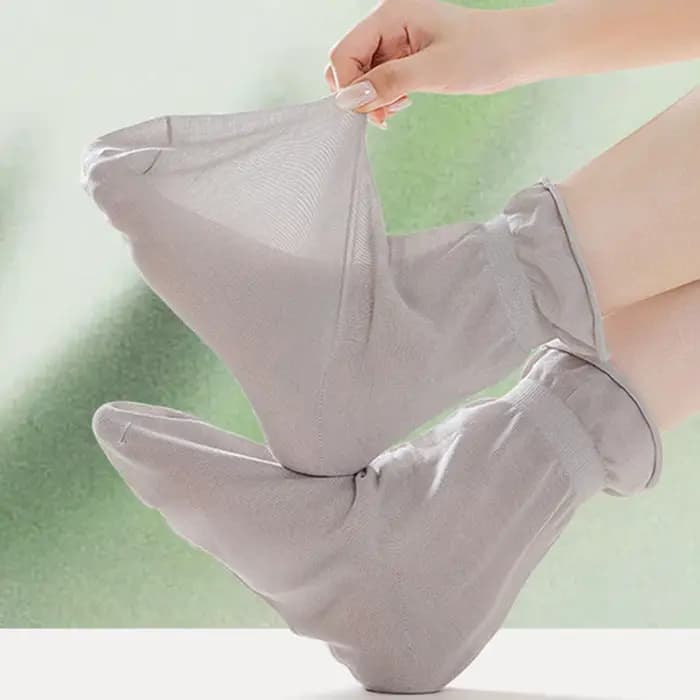 1 paire de chaussettes de maison pour femmes