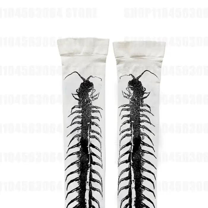 Chaussettes pour femmes Y2K à motifs