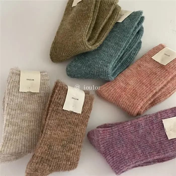 Chaussettes en laine pour femmes