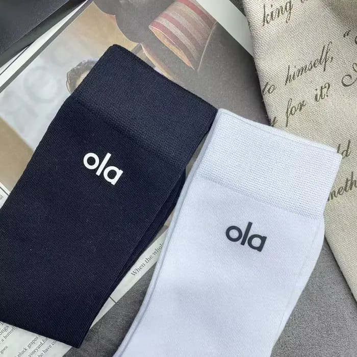[2 paires] Nouvelles chaussettes classiques 2026 – Chaussettes mi-mollet en pur coton antibactérien de luxe de haute qualité