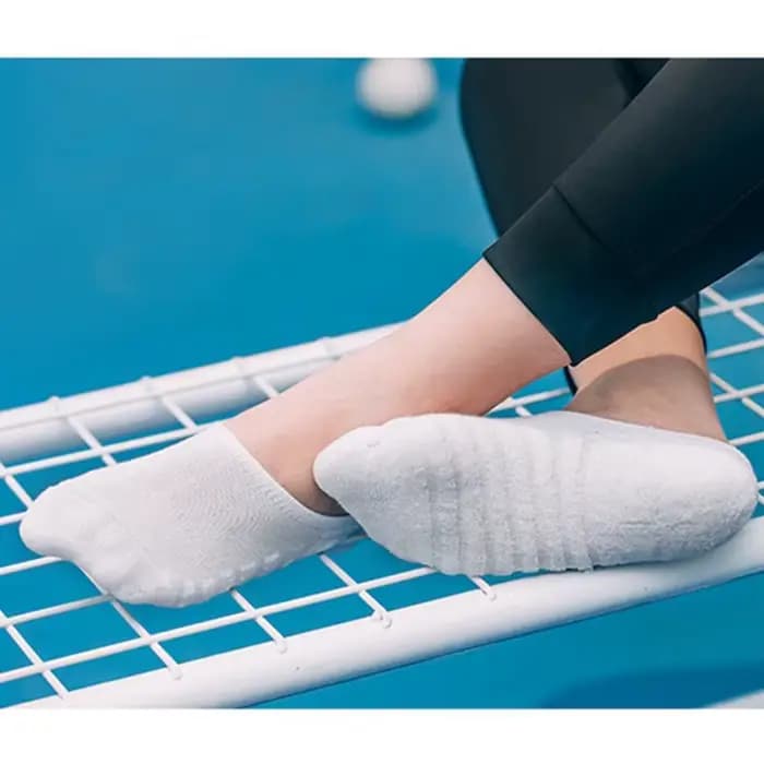 5 paires/lot hommes mode serviette bas bateau chaussettes coton Sport sueur respire Silicone anti-dérapant Invisible
