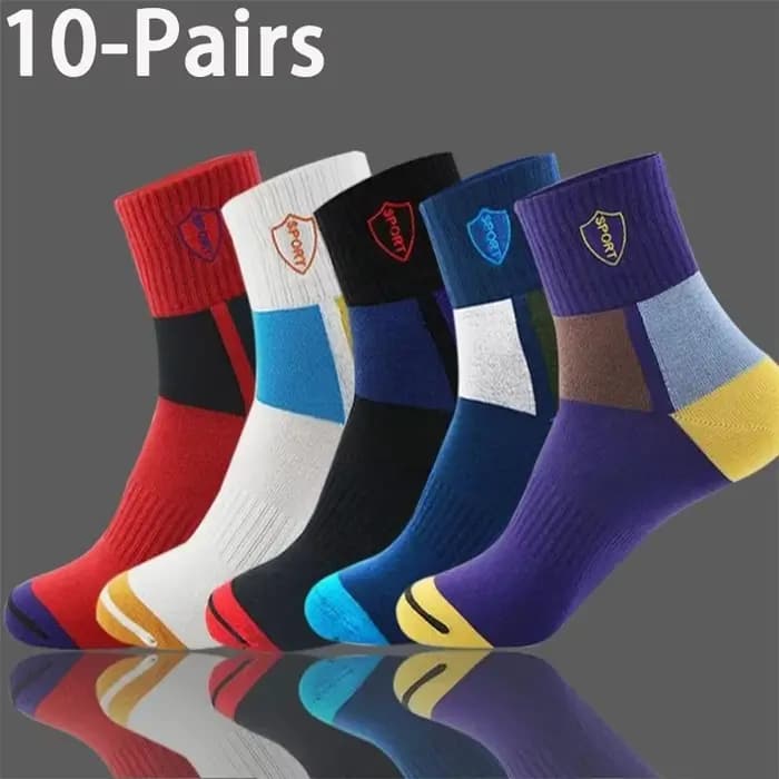 10 paires de chaussettes anti-odeur pour hommes