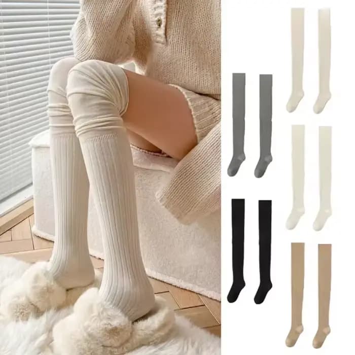 Chaussettes au dessus du genou pour femmes