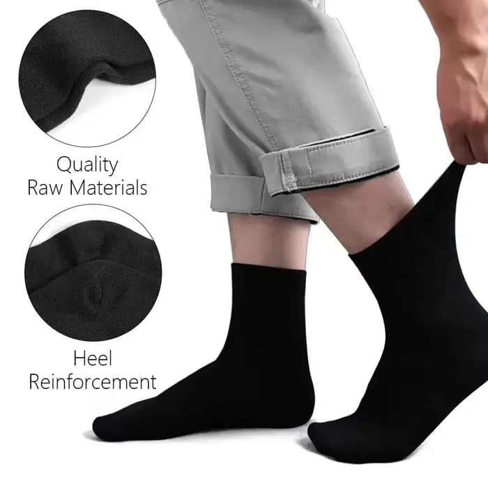 Chaussettes mi-mollet pour hommes 10/5/3/1