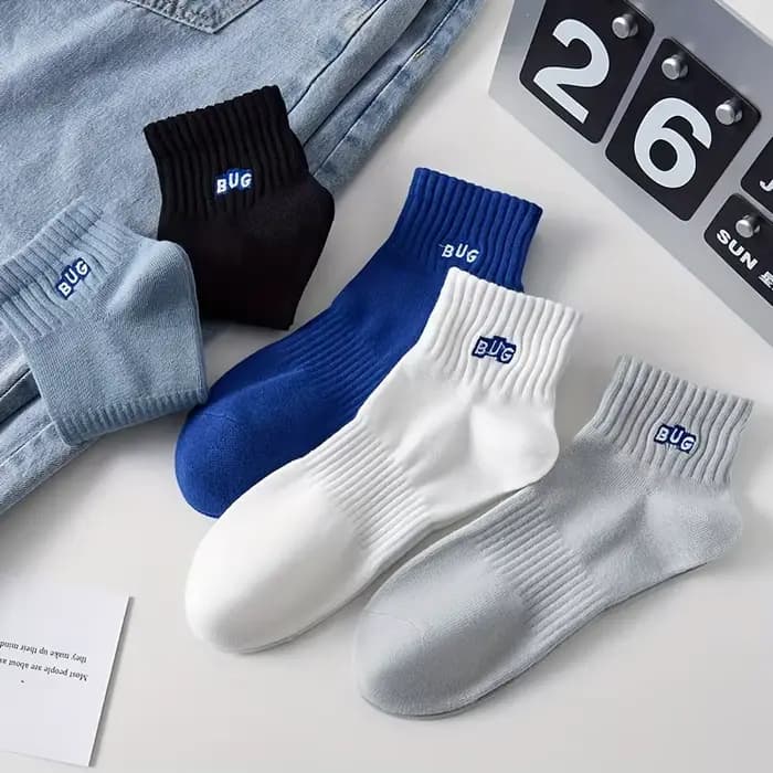 5 paires de chaussettes basses pour hommes