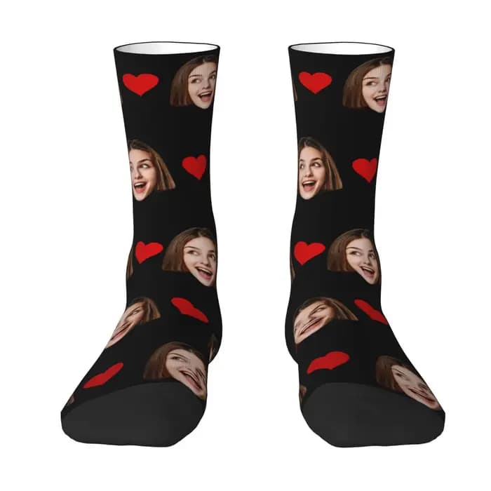 Chaussettes personnalisées avec photo