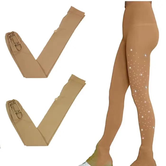 Collants de patinage artistique femmes filles