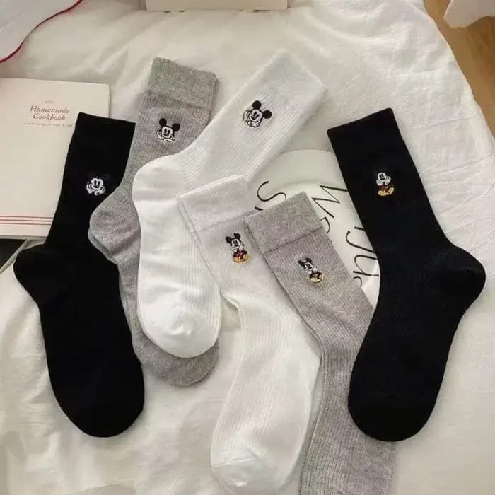 6 paires de chaussettes Disney pour femmes