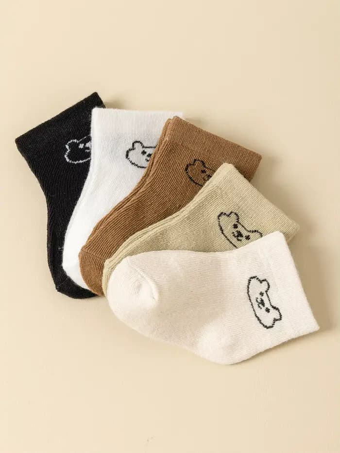 5 paires de chaussettes pour bébé