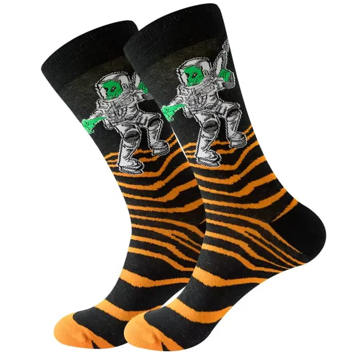 Chaussettes en coton drôles pour hommes et femmes