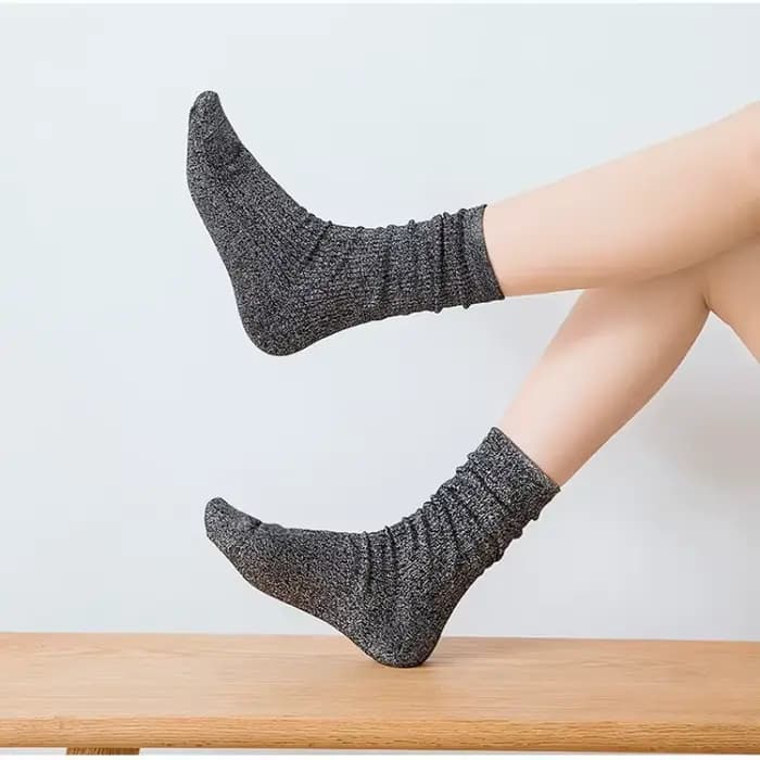 Chaussettes scintillantes pour femmes