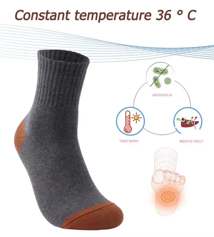 5 paires de chaussettes de sport pour hommes